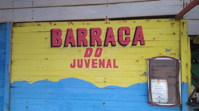 portal da praia de nudismo de Massarandupió